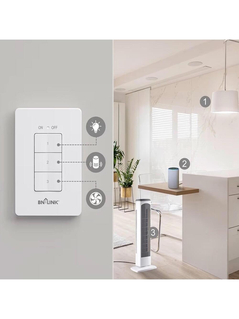 Wireless Remote Control Outlet Set - Picture 6 of 10